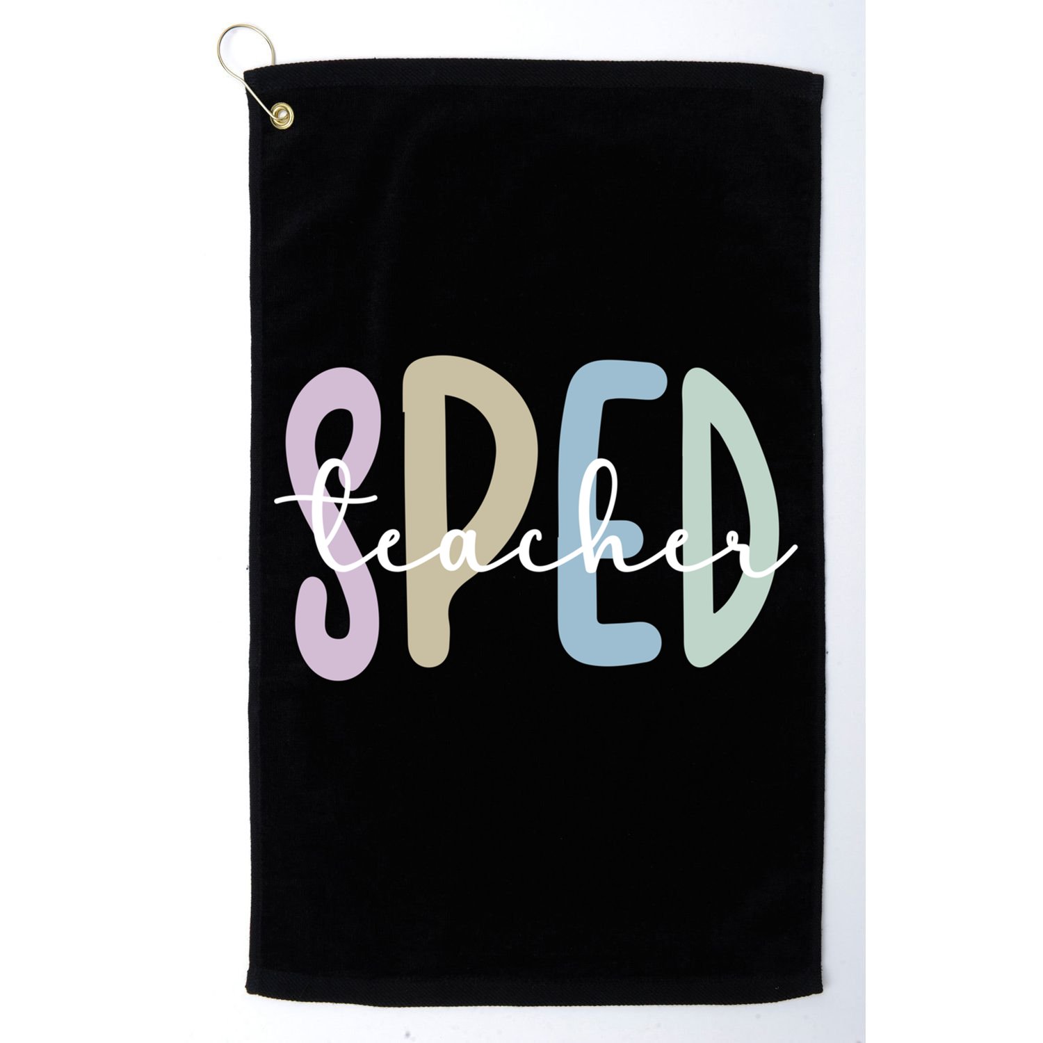 Sped Teacher Appreciation Special Education Teacher Gift Golf Towel