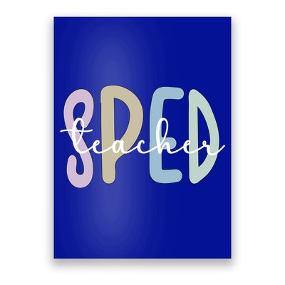 Sped Teacher Appreciation Special Education Teacher Gift Poster