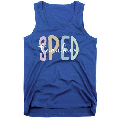 Sped Teacher Appreciation Special Education Teacher Gift Tank Top