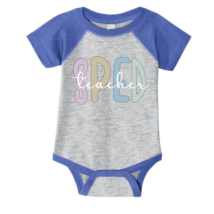 Sped Teacher Appreciation Special Education Teacher Gift Infant Baby Jersey Bodysuit