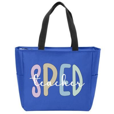 Sped Teacher Appreciation Special Education Teacher Gift Zip Tote Bag