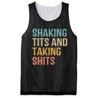 Shaking Tits And Taking Hits Shakin Tits Mesh Reversible Basketball Jersey Tank