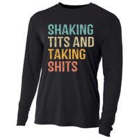 Shaking Tits And Taking Hits Shakin Tits Cooling Performance Long Sleeve Crew