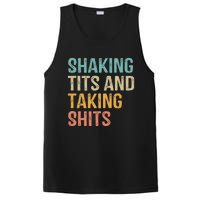 Shaking Tits And Taking Hits Shakin Tits PosiCharge Competitor Tank