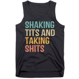 Shaking Tits And Taking Hits Shakin Tits Tank Top