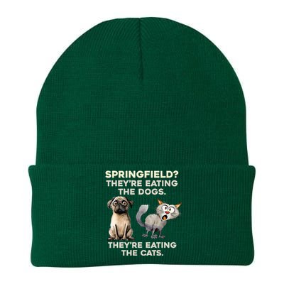 Springfield They Are Eating Dogs They Are Eating The Cats Knit Cap Winter Beanie