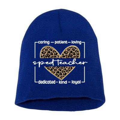 Sped Teacher Appreciation Special Education Teacher Gift Short Acrylic Beanie