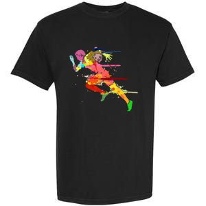 Sprinter Track And Field Runner Running Marathon Gift Idea Garment-Dyed Heavyweight T-Shirt