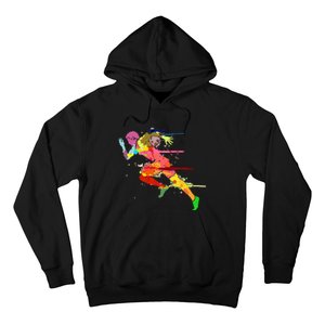 Sprinter Track And Field Runner Running Marathon Gift Idea Hoodie