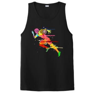 Sprinter Track And Field Runner Running Marathon Gift Idea PosiCharge Competitor Tank