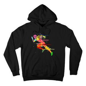 Sprinter Track And Field Runner Running Marathon Gift Idea Tall Hoodie