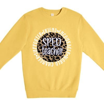 Sped Teacher Appreciation Special Education Teacher Gift Premium Crewneck Sweatshirt