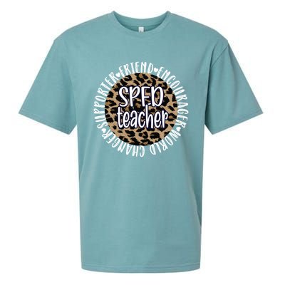 Sped Teacher Appreciation Special Education Teacher Gift Sueded Cloud Jersey T-Shirt