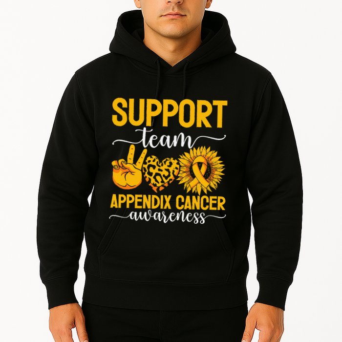 Support Team Appendix Cancer Awareness Hoodie