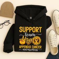 Support Team Appendix Cancer Awareness Hoodie