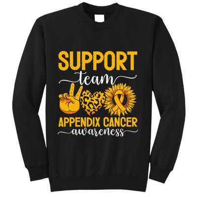 Support Team Appendix Cancer Awareness Sweatshirt