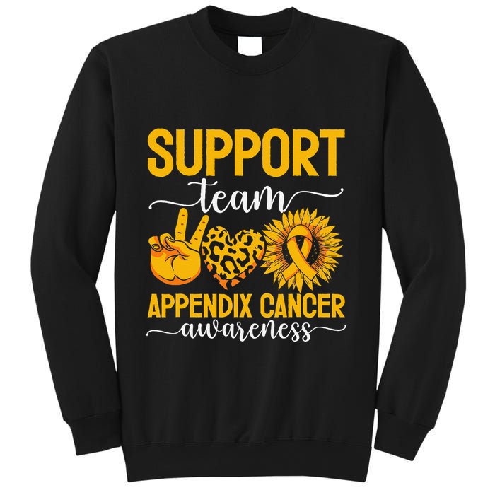 Support Team Appendix Cancer Awareness Sweatshirt