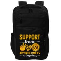 Support Team Appendix Cancer Awareness Impact Tech Backpack