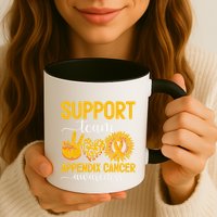 Support Team Appendix Cancer Awareness Mug