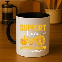 Support Team Appendix Cancer Awareness Mug