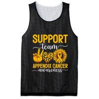 Support Team Appendix Cancer Awareness Mesh Reversible Basketball Jersey Tank