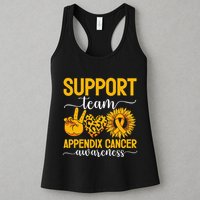 Support Team Appendix Cancer Awareness Womens Tank Top