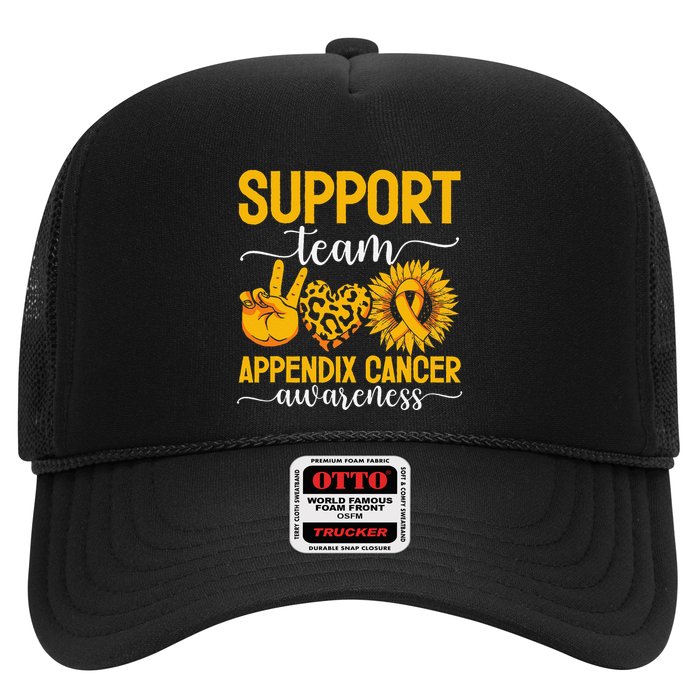 Support Team Appendix Cancer Awareness Hat