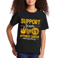 Support Team Appendix Cancer Awareness Kids T-Shirt