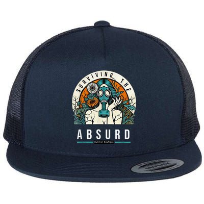 Surviving The Absurd Flat Bill Trucker Hat