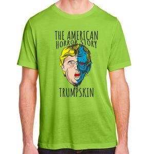 Scary Trumpskin American Horror Spooky Trump Adult ChromaSoft Performance T-Shirt