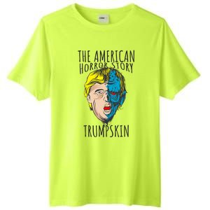 Scary Trumpskin American Horror Spooky Trump Tall Fusion ChromaSoft Performance T-Shirt