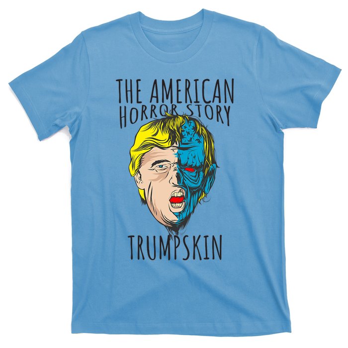 Scary Trumpskin American Horror Spooky Trump T-Shirt