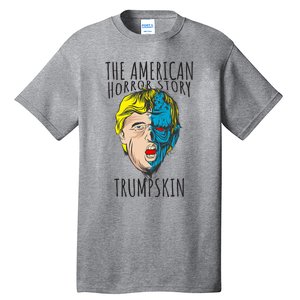 Scary Trumpskin American Horror Spooky Trump Tall T-Shirt