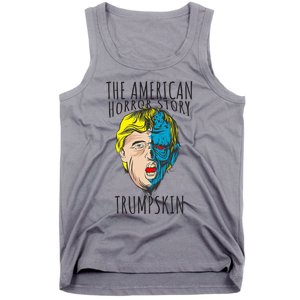 Scary Trumpskin American Horror Spooky Trump Tank Top