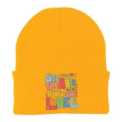 See The Able Not The Label Autism Autism Awareness Be Kind Autism Knit Cap Winter Beanie