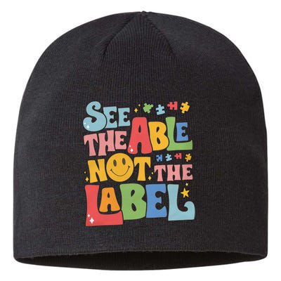 See The Able Not The Label Autism Autism Awareness Be Kind Autism Sustainable Beanie