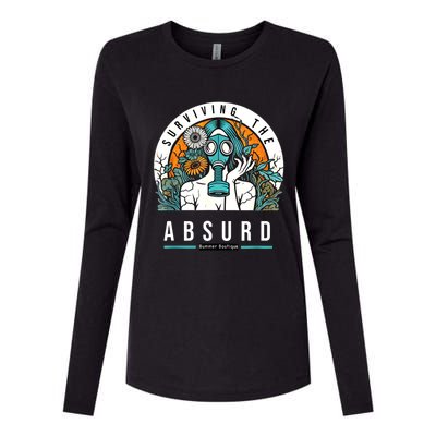 Surviving The Absurd Womens Cotton Relaxed Long Sleeve T-Shirt