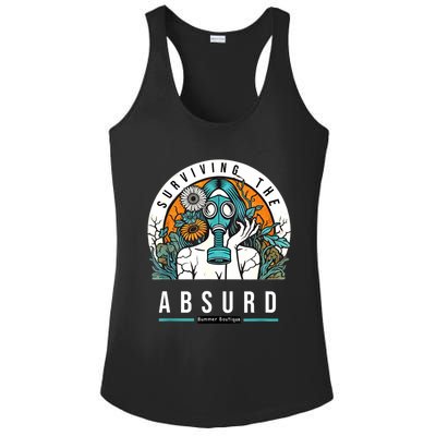 Surviving The Absurd Ladies PosiCharge Competitor Racerback Tank