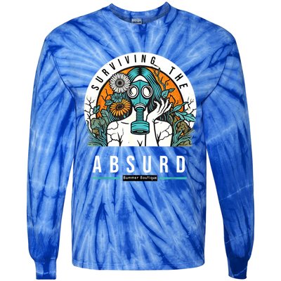 Surviving The Absurd Tie-Dye Long Sleeve Shirt