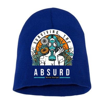 Surviving The Absurd Short Acrylic Beanie