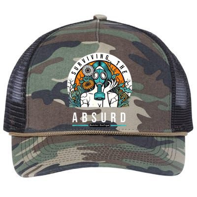 Surviving The Absurd Retro Rope Trucker Hat Cap