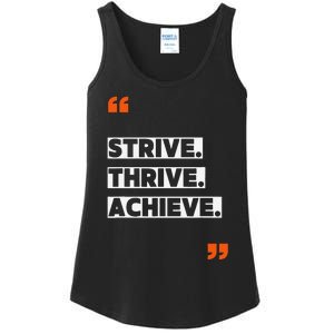 Strive Thrive Achieve Ladies Essential Tank