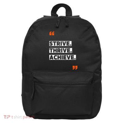 Strive Thrive Achieve 16 in Basic Backpack