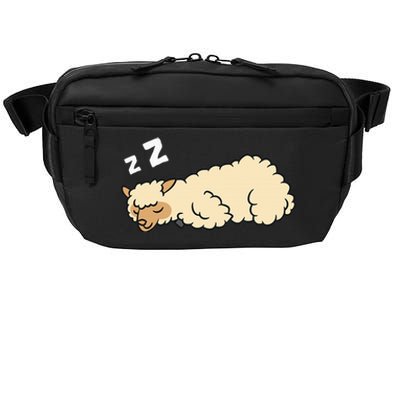 Sleeping Tired Alpaca Pajama Love Alpacas Crossbody Pack