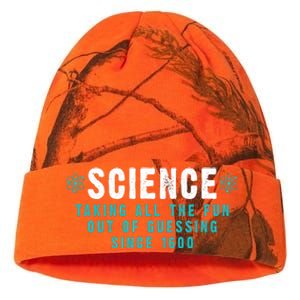 Science Taking All The Fun Out Of Guessing Since 1600 Kati Licensed 12" Camo Beanie