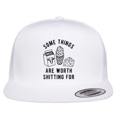 Some Things Are Worth Shitting For Flatbill Hat