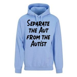 Separate The Aut From The Autist Unisex Surf Hoodie