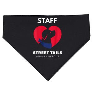 Street Tails Animal Rescue Staff Largew USA-Made Doggie Bandana