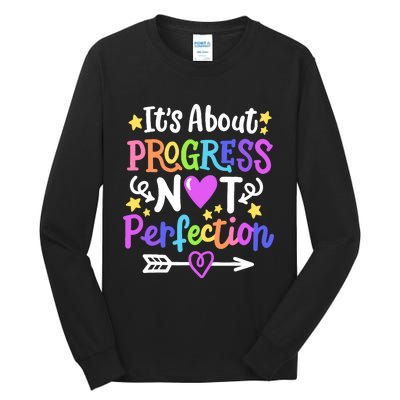 Staar Test About Progress State Test Teacher Testing Monitor Tall Long Sleeve T-Shirt