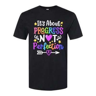 Staar Test About Progress State Test Teacher Testing Monitor Softstyle CVC T-Shirt